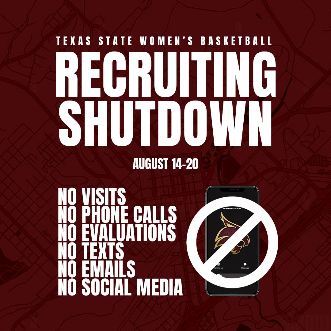 Recruits🚨 We are in a recruiting shutdown starting today until the 20th! We'll talk to you soon! #EatEmup