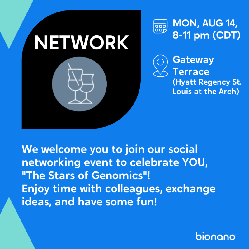 bionano's tweet photo. Join us at #CGCAnnual2023, starting this Sunday! Stop by the #Bionano booth #14/15 to talk to our team about how the #OGM workflow can benefit your lab - Ask us about #VIAsoftware! On Monday, 12:30 PM, don't miss our live, interactive panel discussion. https://t.co/yQWpVMXDyn