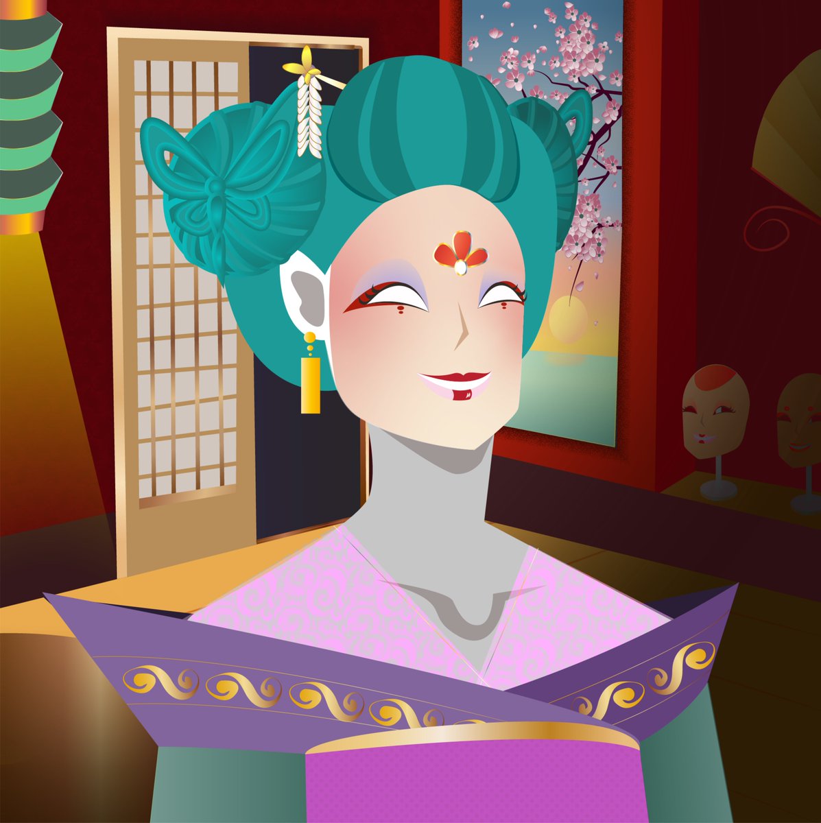 @thehugxyz thehug.xyz/artists/sazkia…

Sunset Geisha - 0.07 ETH

When you purchase each piece from the primary market, it comes with an extra special treat – your very own custom portrait.💜

opensea.io/assets/ethereu…