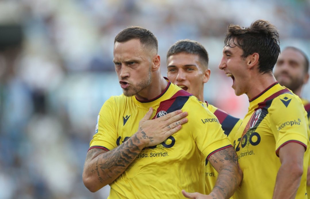 IntARG_Milan's tweet photo. Marko Arnautovic se une a la lista de delanteros que interesan en el Inter. 

La idea del club sería traerlo para ocupar el lugar de Correa y además traer un delantero más (Balogun)

@SkySport https://t.co/4DKF809lks