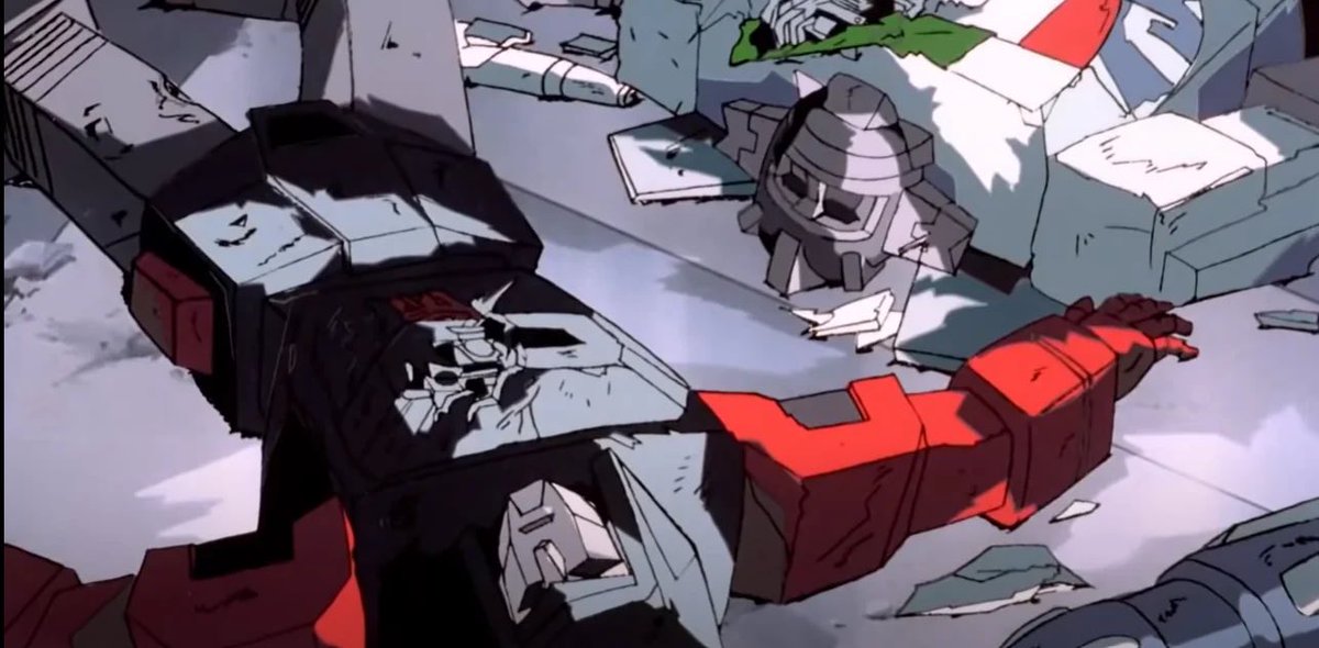 SixoTF's tweet photo. We may never know exactly what happened here but at least we can all agree it was very likely Wheeljack’s fault https://t.co/rkwuYeESpB