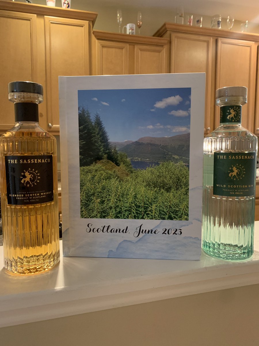 Scotland was in the mail today! So excited to relive my trip while sipping some cocktails! <a href="/SamHeughan/">Sam Heughan</a> <a href="/SassenachSpirit/">Sassenach Spirits</a> #scotland #SamHeughan #sassenachspirits