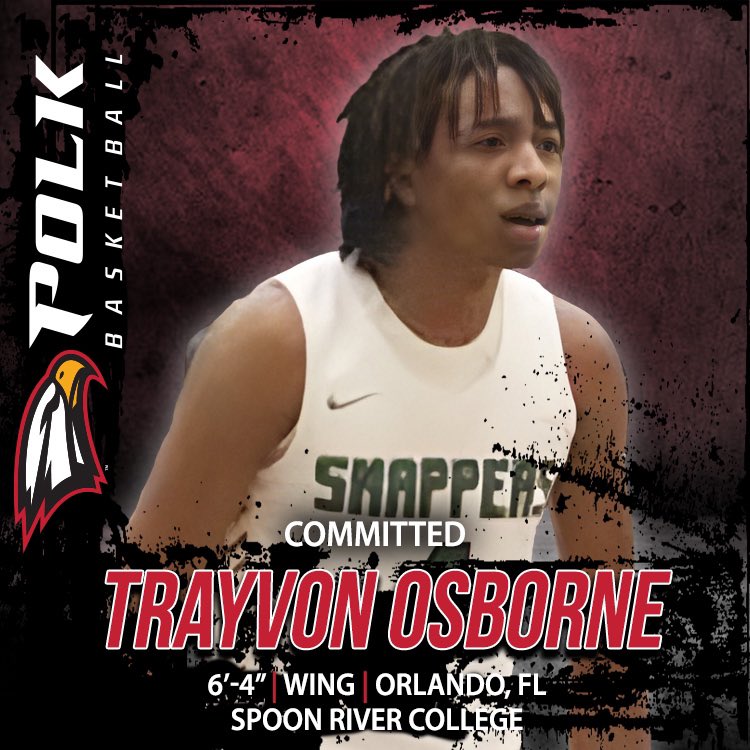 Excited to Welcome TrayVon Osborne to The Nest! He is a 6’4 G from Orlando, FL Soar, Eagles