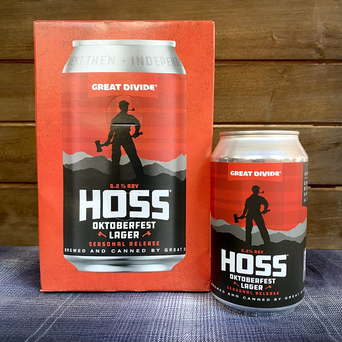 Hello Hoss 👋

It’s a bit warm outside for a flannel but perfect for cracking open our seasonal-favorite Oktoberfest Lager, crispy as fall leaves. 🍂

Look for Hoss in 6-packs and on draft starting this week!