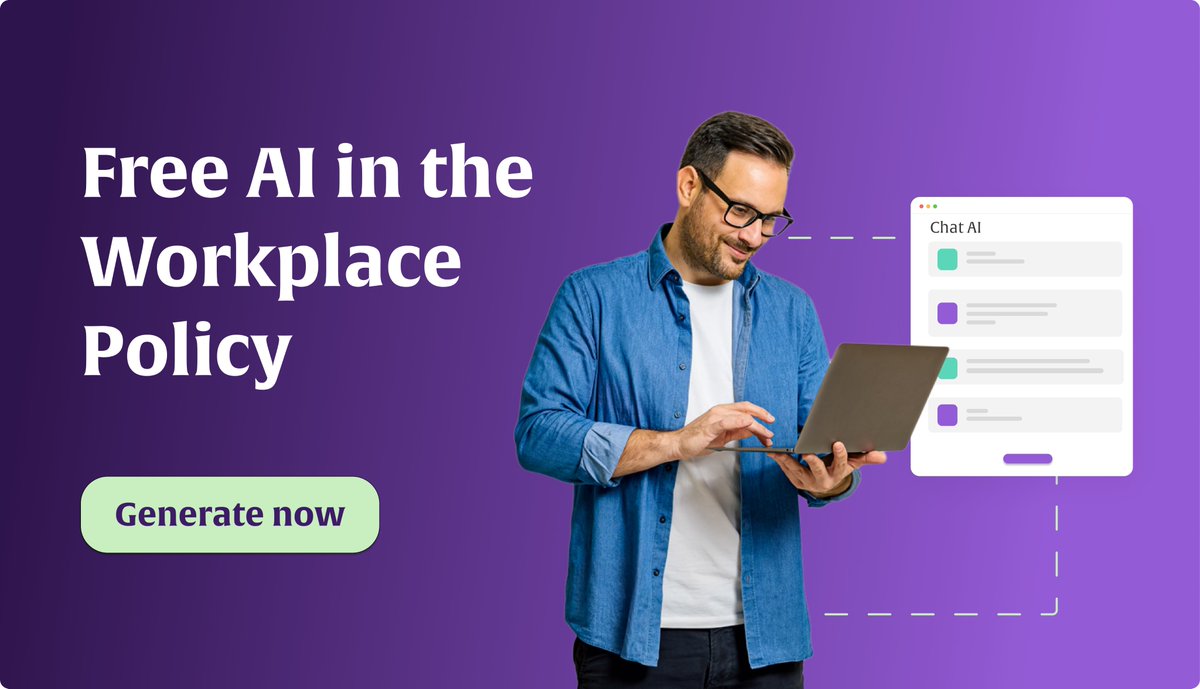 Introducing our FREE customizable AI in the Workplace Policy! 👩‍💻. Created by SixFifty experts, our policy is tailored for businesses of all sizes.

Generate for free and add to your existing employee handbook here: sixfifty.com/free-ai-in-the…