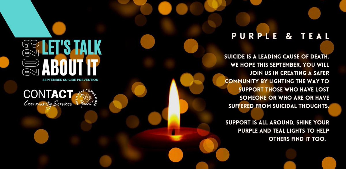 facebook.com/donate/7576735…

Want to join in supporting September Suicide Prevention Month? 

The connections people make last a lifetime, and the funds you raise will save lives. Your contributions make an impact, whether you donate $5 or $500. Every little bit helps. Thank you!