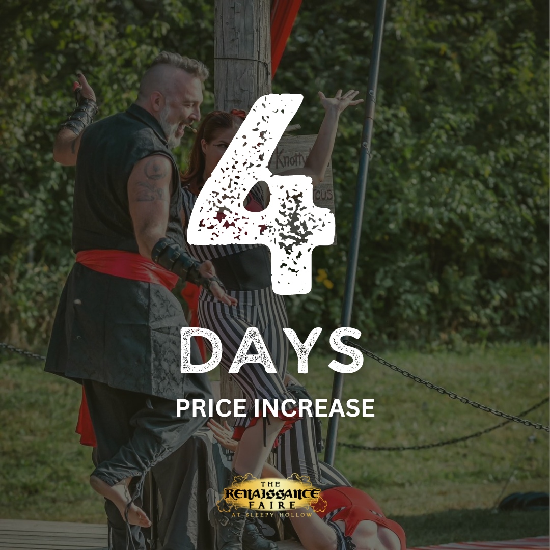 PRICE INCREASE INCOMING... Aug 13

Keep that money for shopping at the fair!
secure.interactiveticketing.com/1.39/965721/