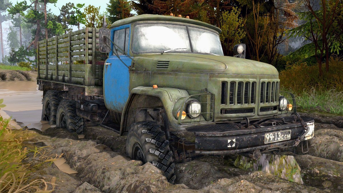 offsimmaniac's tweet image. youtu.be/L_uV71hyQWY #spintiresrevival #spintires #zil131