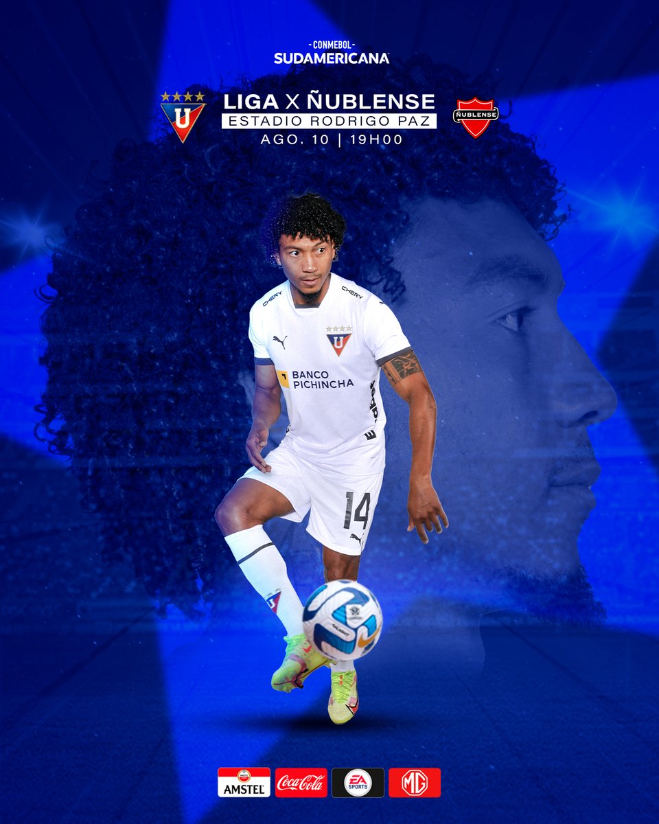 🔜 Próximo partido:
🆚 #LIGAÑublense
🏆 <a href="/Sudamericana/">CONMEBOL Sudamericana</a>
🏟 #EstadioRodrigoPaz
🕖 19h00
🎟 liguista.com.ec

#VamosLIGA ⚪🔴