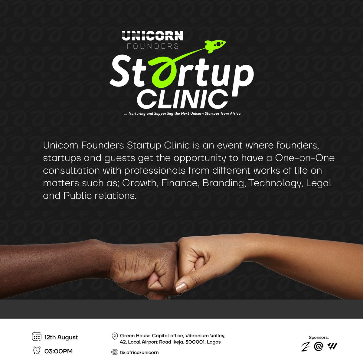 TamaraPosibi's tweet photo. Absolutely delighted to announce our second edition of the Unicorn Founders Startup Clinic holding this Saturday.

Limited slots so please register here: https://t.co/sjzA9o1ZDO https://t.co/n6Obd4tFGg
