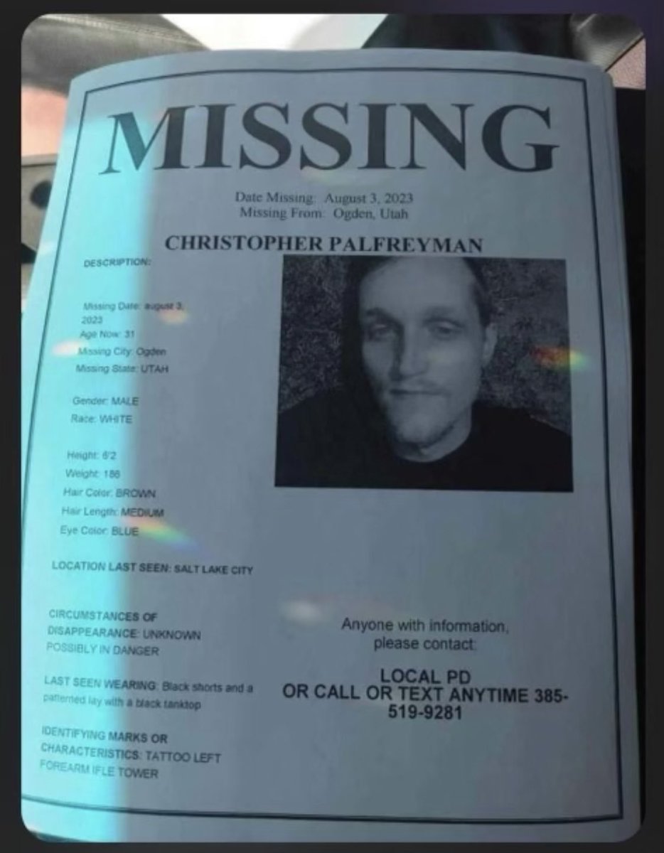 Spoofi5's tweet photo. This is my moms friend! He’s a drag queen and we are all very worried about him, since it’s not really good news when a drag queen goes missing. Please help me out by retweeting so we can try and find him

If you can’t read the poster, I’ll write it out for you just ask https://t.co/ldMll2XFFm