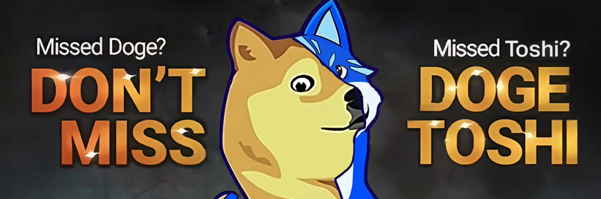 DogeToshi_ETH's tweet photo. $DOSHI

🐕🐈🐕🐈🐕🐈

$DOSHI Unleashing the Purr-fection Of $DOGE and $TOSHI community into Ethereum Network.

CA: 0x82d2f604bc51a0885c13e501ae3e07754753acb1

TG- https://t.co/FO08Pkmtxj
TWITTER- https://t.co/D4cJh1OsWT
WEBSITE- https://t.co/BqgFjiw3Yv https://t.co/8Ku74CM8SM