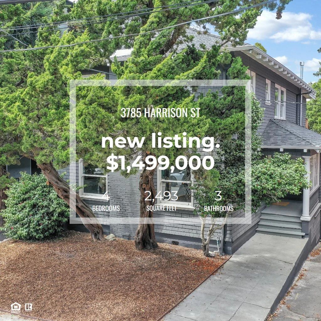 newtdontstop's tweet photo. Check out my new listing at 3785 Harrison St, Oakland | Listed at $1,499,000 | 2 House on 1 lot | https://t.co/e8a1XKZeky https://t.co/zANMzVzFQz