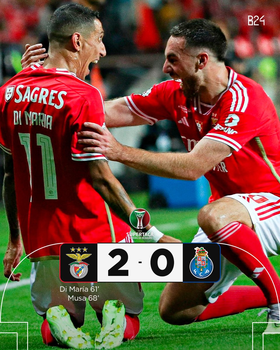 Benfica conquista a Supertaça! 🏆