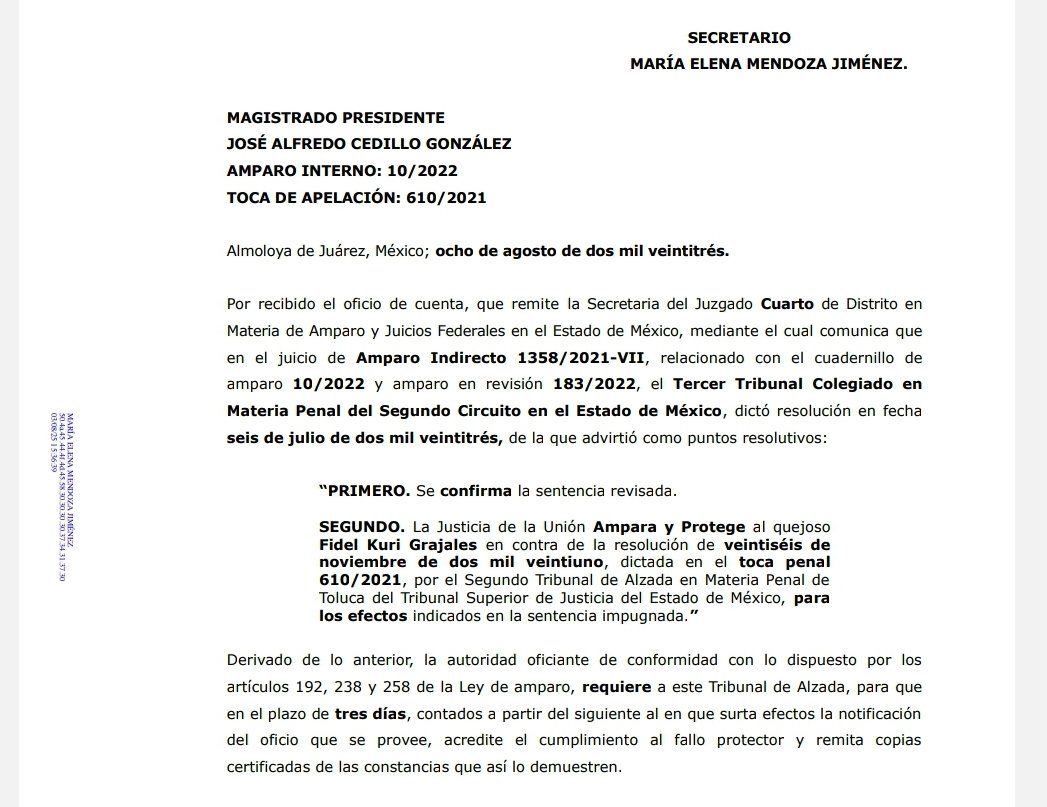 fantasmasuarez's tweet photo. 🚨 K0 del "Sr. Tiburón en tribunales 🚨
@fidelkugra gana otra sentencia definitiva de amparo contra #ArrendadoraAzteca 
Un juez ratifica que su vinculación a proceso fue ilegal y viciado, que no debió estar preso. 
Eso modificará mucho el proceso legal. 
Pronto habrá más noticias con @ClubTiburones
Y Doña Fede incluida..
Hasta aquí mi reporte, por ahora...