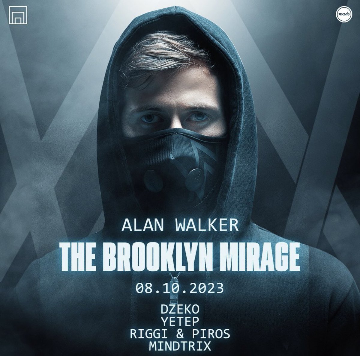 Made Event (@madeevent) on Twitter photo ๐ถ Letโs make it an endless summer with <a href="/IAmAlanWalker/">Alan Walker</a> tomorrow at the <a href="/BrooklynMirage/">The Brooklyn Mirage</a> with @Dzeko, <a href="/yetep/">Mike</a>, <a href="/RiggiandPiros/">RIGGI & PIROS</a>, & Mindtrix ๐ฅ
โ
๐ Lock in your tickets now: bit.ly/AlanWalker-BKM ๐ถ Letโs make it an endless summer with <a href="/IAmAlanWalker/">Alan Walker</a> tomorrow at the <a href="/BrooklynMirage/">The Brooklyn Mirage</a> with @Dzeko, <a href="/yetep/">Mike</a>, <a href="/RiggiandPiros/">RIGGI & PIROS</a>, & Mindtrix ๐ฅ
โ
๐ Lock in your tickets now: bit.ly/AlanWalker-BKM