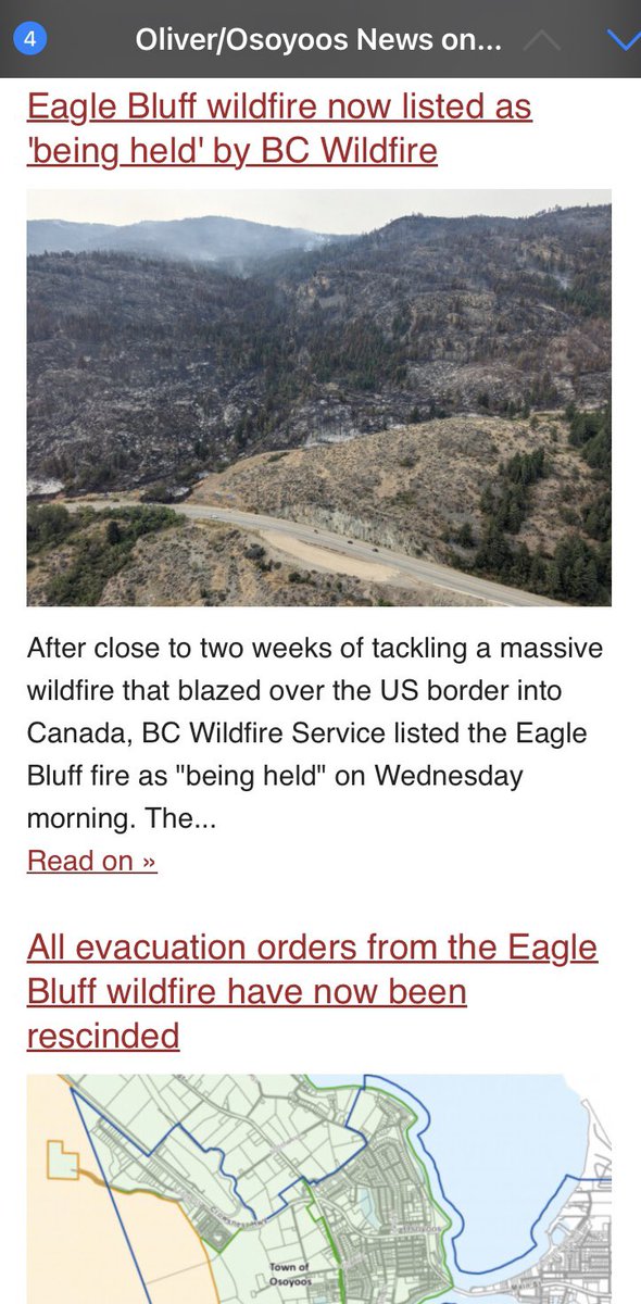 mooncurser's tweet photo. Such great news!!!

So grateful for the dedication of all of the fire fighting crews who fought #EagleBluffFire to get it to this point of being held and evacuation orders all rescinded🙏

@CastanetNews @times_chronicle 
https://t.co/4fe96IxB15

https://t.co/xnUdcvsG7n
#OsoyoosBC https://t.co/ZZTfKaD7pF