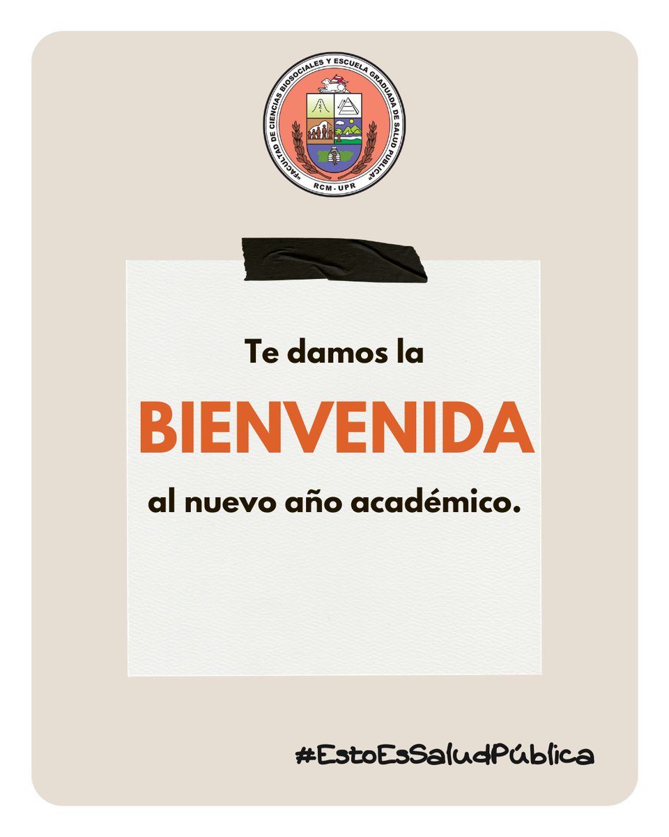 Le damos la bienvenida a los nuevos grupos de estudiantes que aceptaron el compromiso de ser salubristas. Esta semana comenzó el nuevo año académico en nuestra Escuela. Mucho éxito.