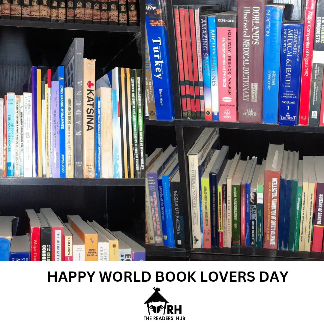 thereaders_hub's tweet image. "Improving Lives, One Book at a Time."

Which book has had the most impact on your life?

Happy World Book Lovers Day, Readers! #BookLoversDay #FavoriteReads #LiteraryInfluence #Nigeria #Books #WorldBookLoversDay