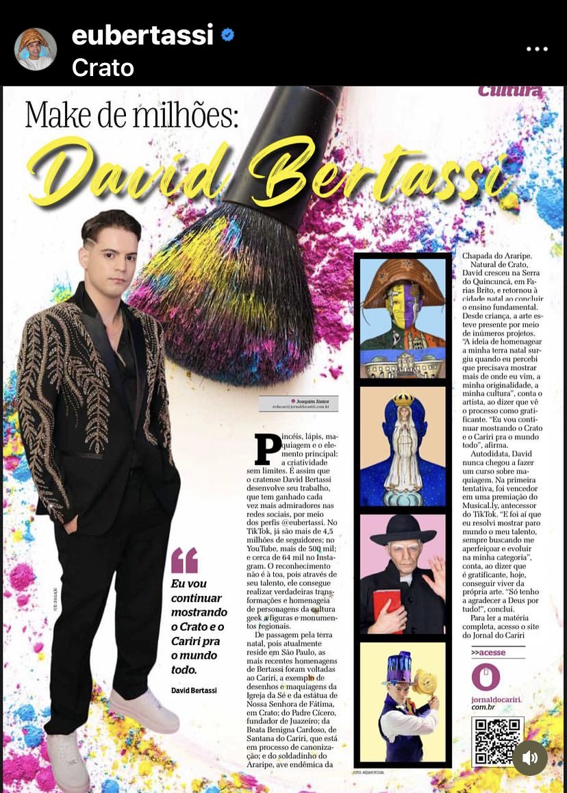 Esse cara é fantástico! Viva o nordeste! ❤️