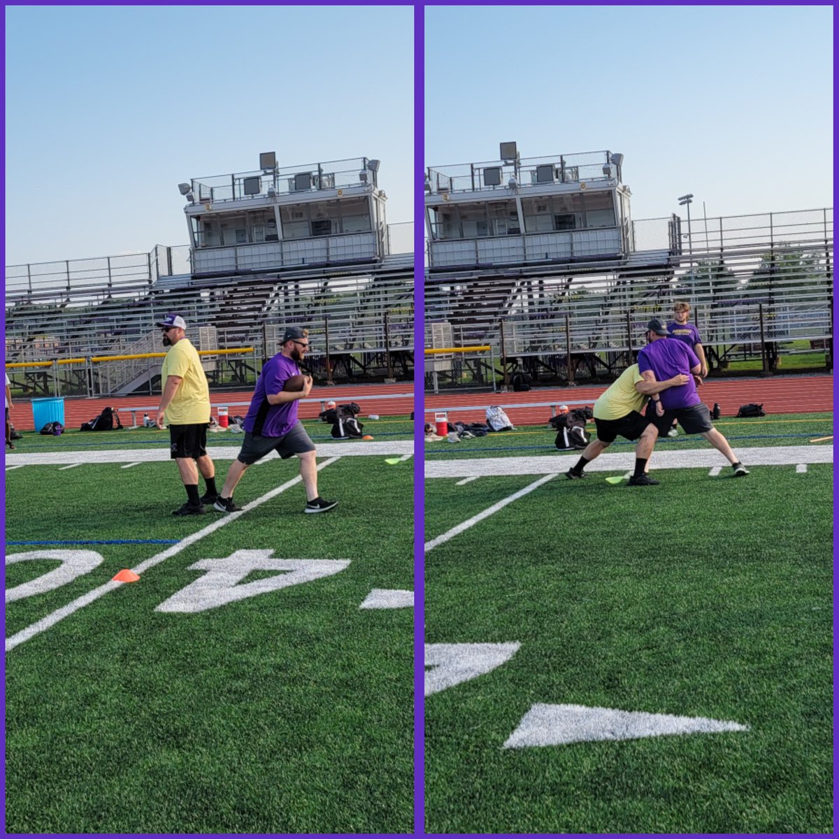 bordenfb4ever's tweet photo. Tackling circuit demo @Monroe_FalconFB #CaravanMon https://t.co/dKDClr0UtZ