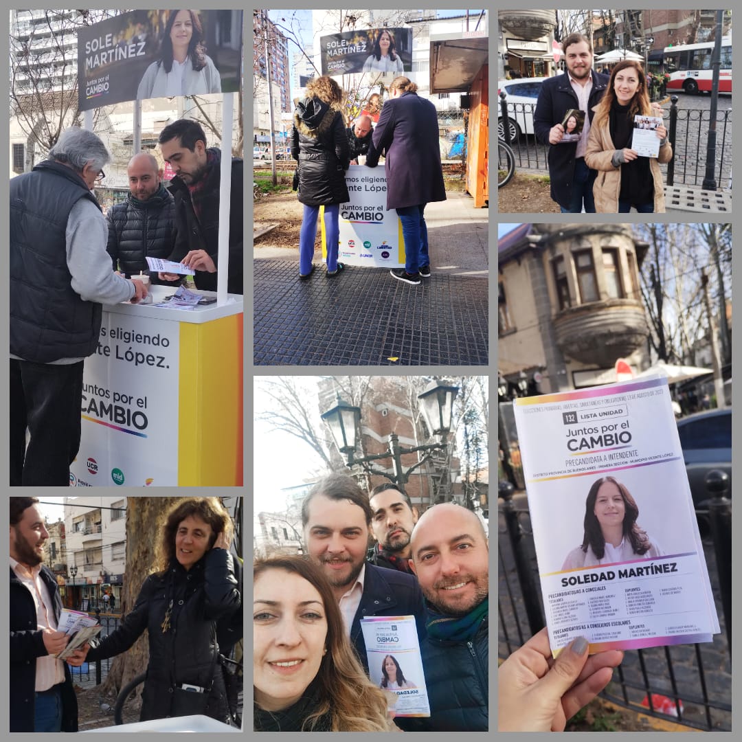 Hoy con los vecinos de Florida y del bajo de Vicente López.

Sigamos defendiendo la libertad.

Sigamos eligiendo Vicente López.

<a href="/soledadmartinez/">Sole Martinez</a> Intendente 2023

<a href="/romina_iglesias/">Romina Iglesias</a> Concejal 2023 

Concejal Jorge Mariño
<a href="/MarinoJEzequiel/">Jorge Mariño</a>

<a href="/JuntosVL/">Juntos por el Cambio VL</a>
<a href="/AvanzaLibertad_/">Avanza Libertad</a>