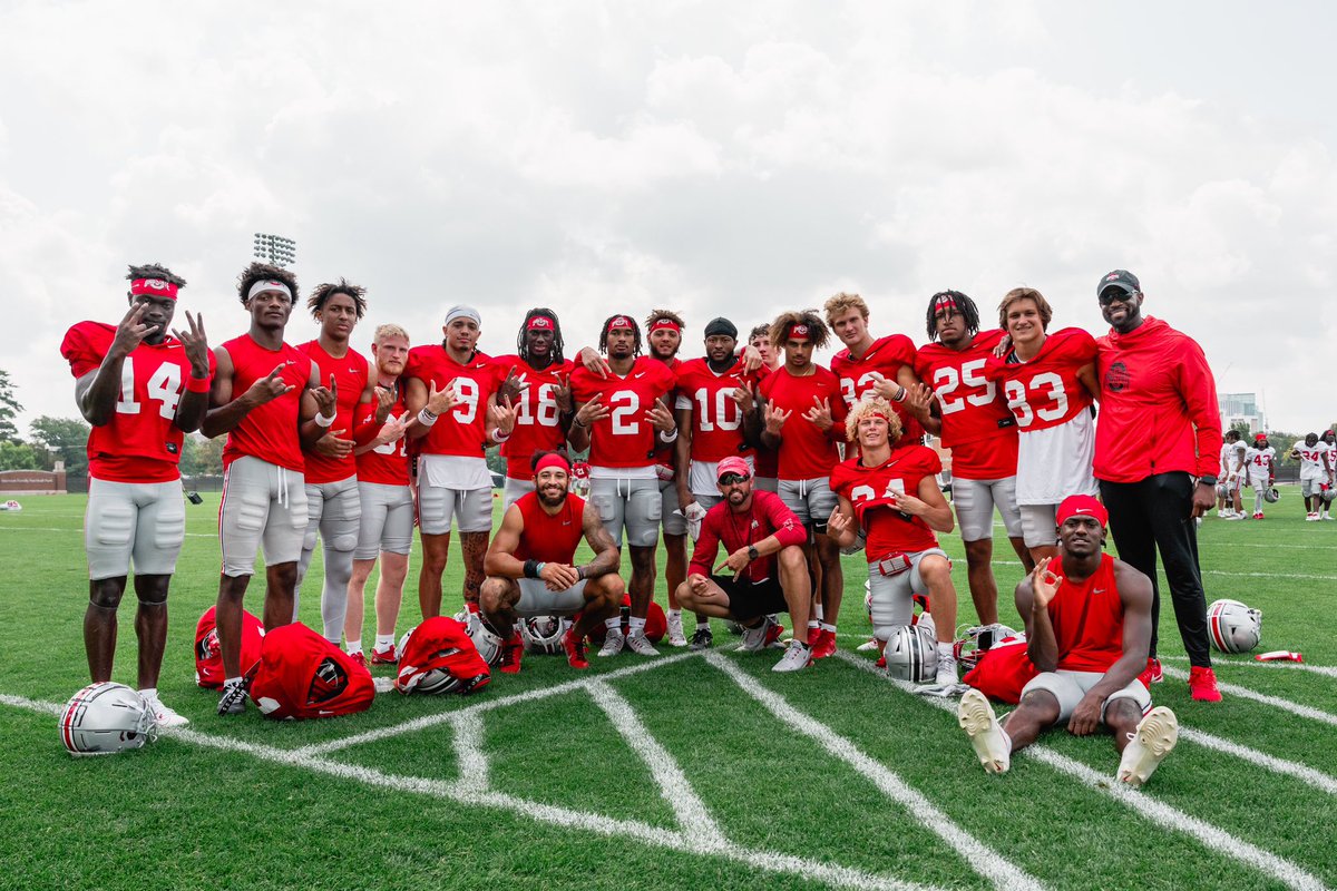 CoachJordan82's tweet photo. Camp SZN. 🏈 #GoBucks https://t.co/fYgjMiYndf