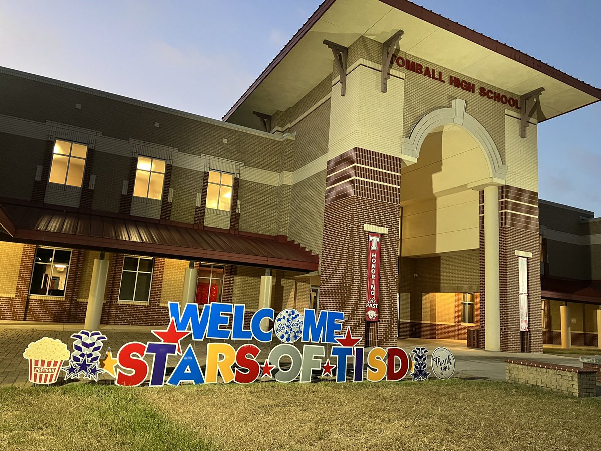 Here we go!! The Fall Professional Learning day is here! The Stars are bright in @TomballISD today and every day!!