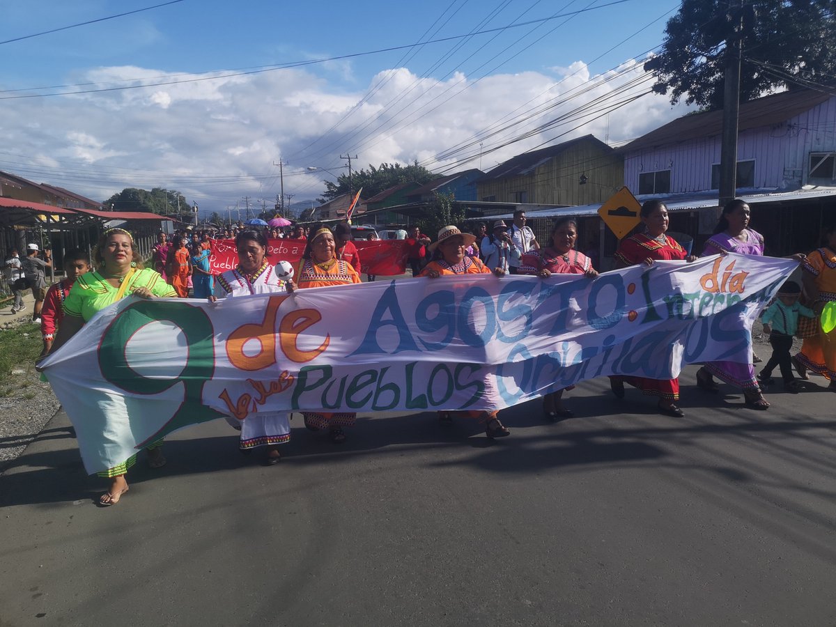 #InternationalIndigenousPeoplesDay in Bocas del Toro, Panama.