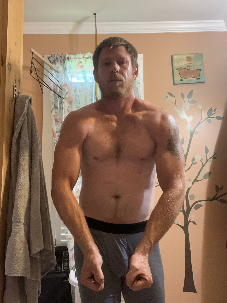 Some arms and little back. Discipline and staying the course.