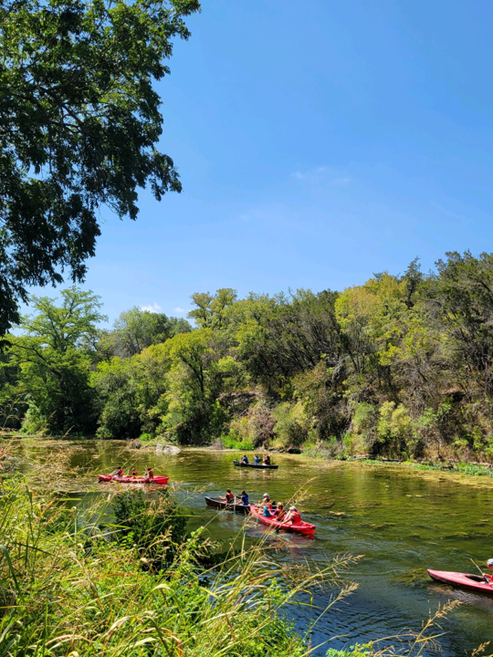 Day 2 of <a href="/HaysCISD_GT/">Hays Gifted and Talented</a> 6th Grade G/T Camp at Camp Moody!  Campers enjoyed canoeing, fishing, and designing and building their own golf course. Thanks for partnering with us <a href="/YMCAAustinHays/">Hays Communities Y</a>.