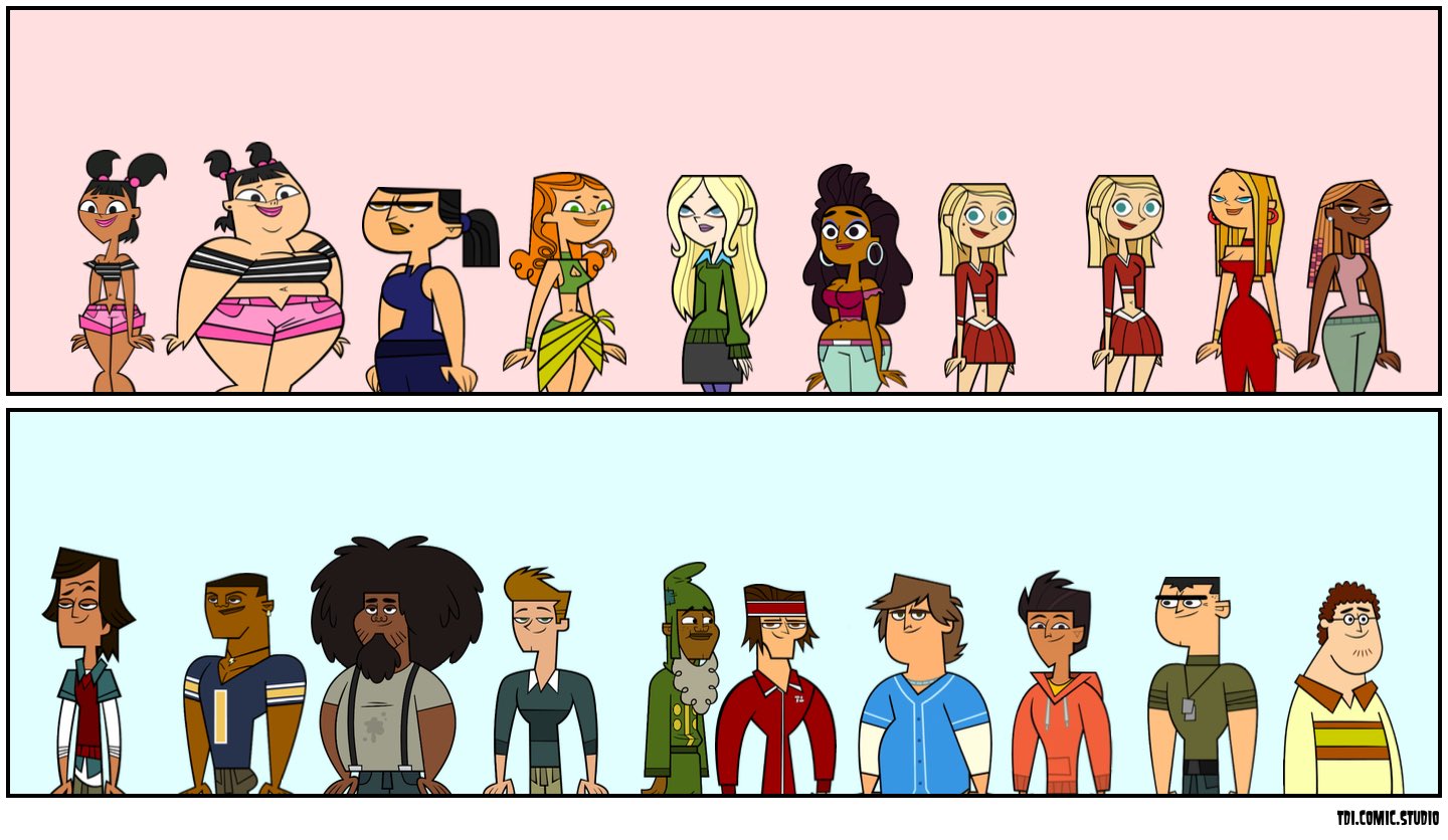 Jayson (Festive era)  #TeamRiyaDCAS on X: Wyd if you get cast on Total  Drama and these are the other contestants  / X