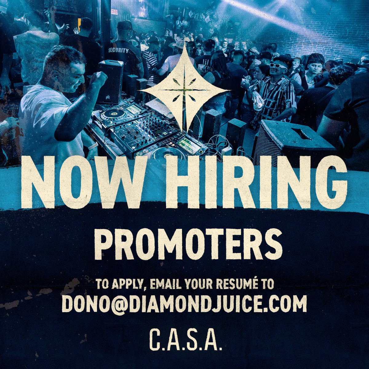 If you love house music, attend ASU, and love C.A.S.A., I have the perfect job for ya 👀 come join the C.A.S.A. promo team!