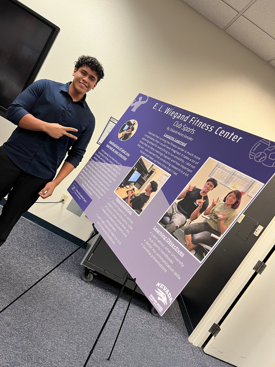 UNevadaStrong's tweet image. 🎉 Join us in giving a MASSIVE round of applause to our phenomenal Upward Bound interns, Sinai and Eduardo! 🙌 This Summer, they did tremendous work for the department of FRS. 

#NevadaStrong #UpwardBound @upwardboundnv 🚀