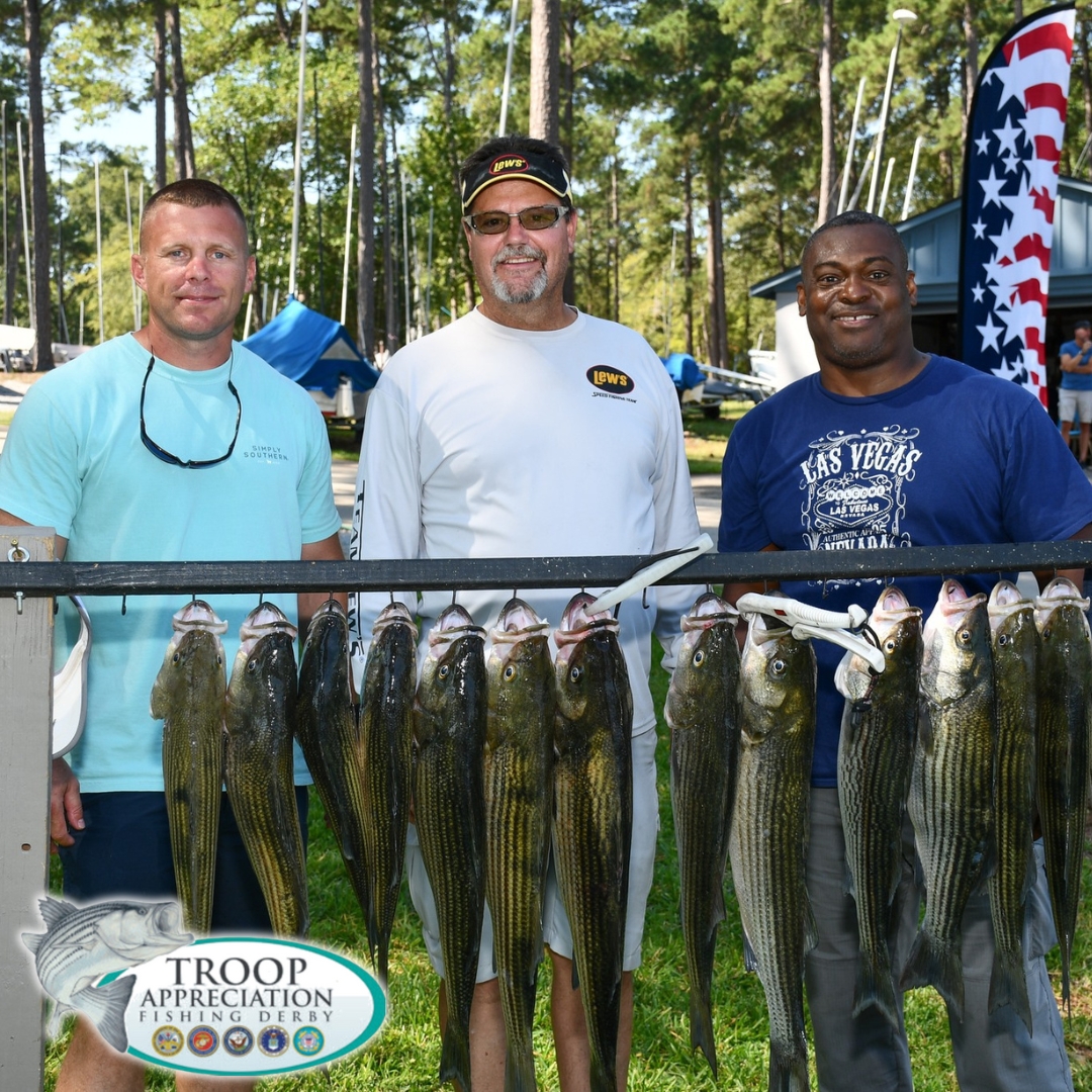 LakeMurrayCtry's tweet photo. Welcome all Wounded Warriors fishing in the Lake Murray Troop Appreciation Fishing Derby tomorrow! This great event allows over 50 Wounded Warriors will go out with striper guides for a day of fun competition and prizes! Thank you all, for your service. πΊπ²
#TopFishingDestination https://t.co/zPPgGj1STa