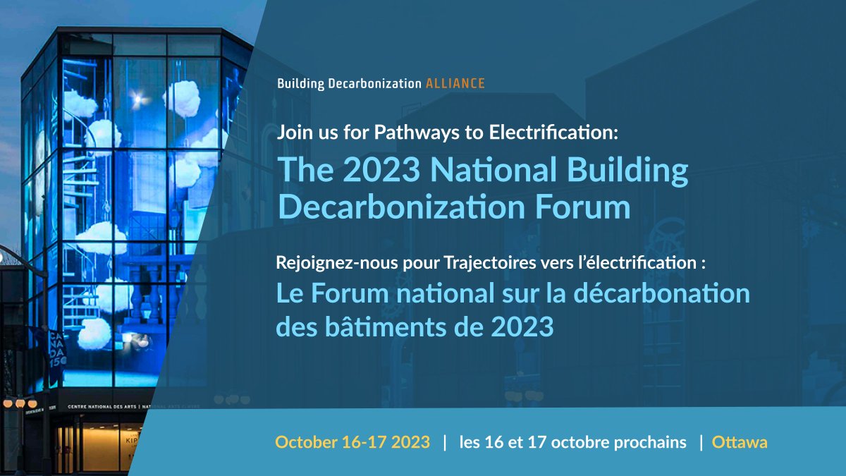 Join us in Ottawa on Oct. 16 &amp; 17 for the first National Building Decarbonization Forum—a two-day, in-person event packed with engaging presentations, interactive break-out sessions, and plenty of opportunities to connect with leaders from across Canada.

next.brella.io/join/Decarboni…