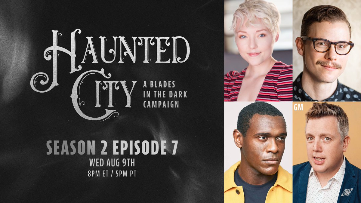 These are the Blades of our Lives! Haunted City Season 2 Episode 7 airs tonight at 8PM ET on Twitch. twitch.tv/theglasscannon