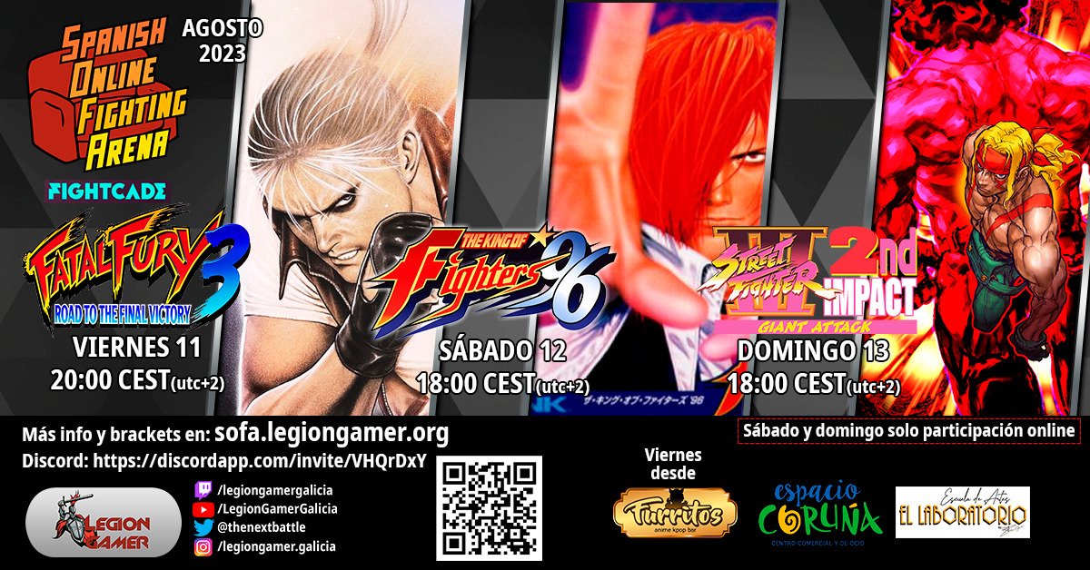 Thenextbattle's tweet photo. This weekend the sagas fatal fury and street fighter are completed until the arrival of ps1 to fightcade do not miss it💪🔥
@Argento_Lp @eagle_epsilon @GohBilly1 @aywhatsgoingon @Crayfis @MathiasWolfbrok @kofproject_fr 
More info &amp; details here
https://t.co/4lyenlk3gP https://t.co/NgRu8v4bHz