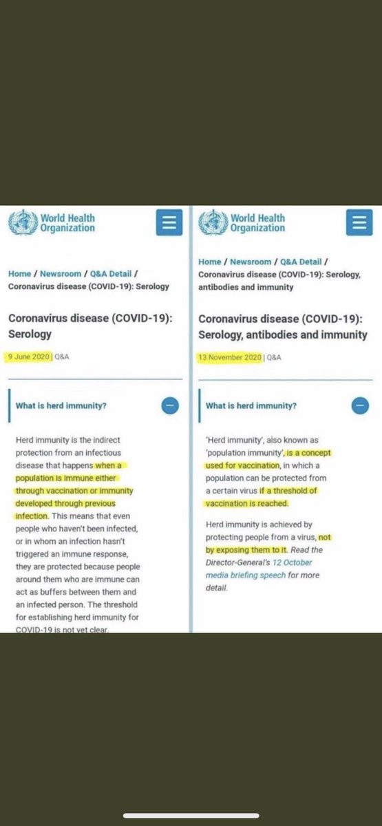 LeaksScorpy's tweet photo. "Hoe grappig zijn deze verliezers wel niet? ๐ Ze hebben gewoon de definitie van 'kudde-immuniteit' aangepast om het te laten passen bij hun verhaal. Dat is als de definitie van 'moord' veranderen voordat je iemand doodt. Kan dit door de beugel? ๐คจ๐ #Discussie #Definities" https://t.co/qIvn2NU3ar
