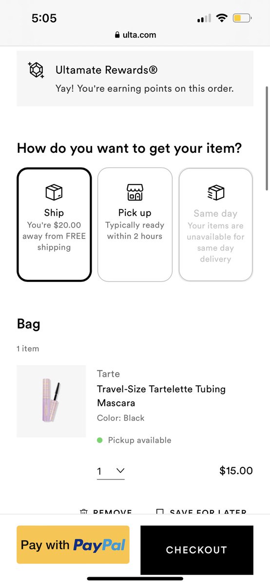 ynnej815's tweet photo. @ultabeauty why can't I redeem my bday gift? What are the requirements https://t.co/F6WSlEr39d