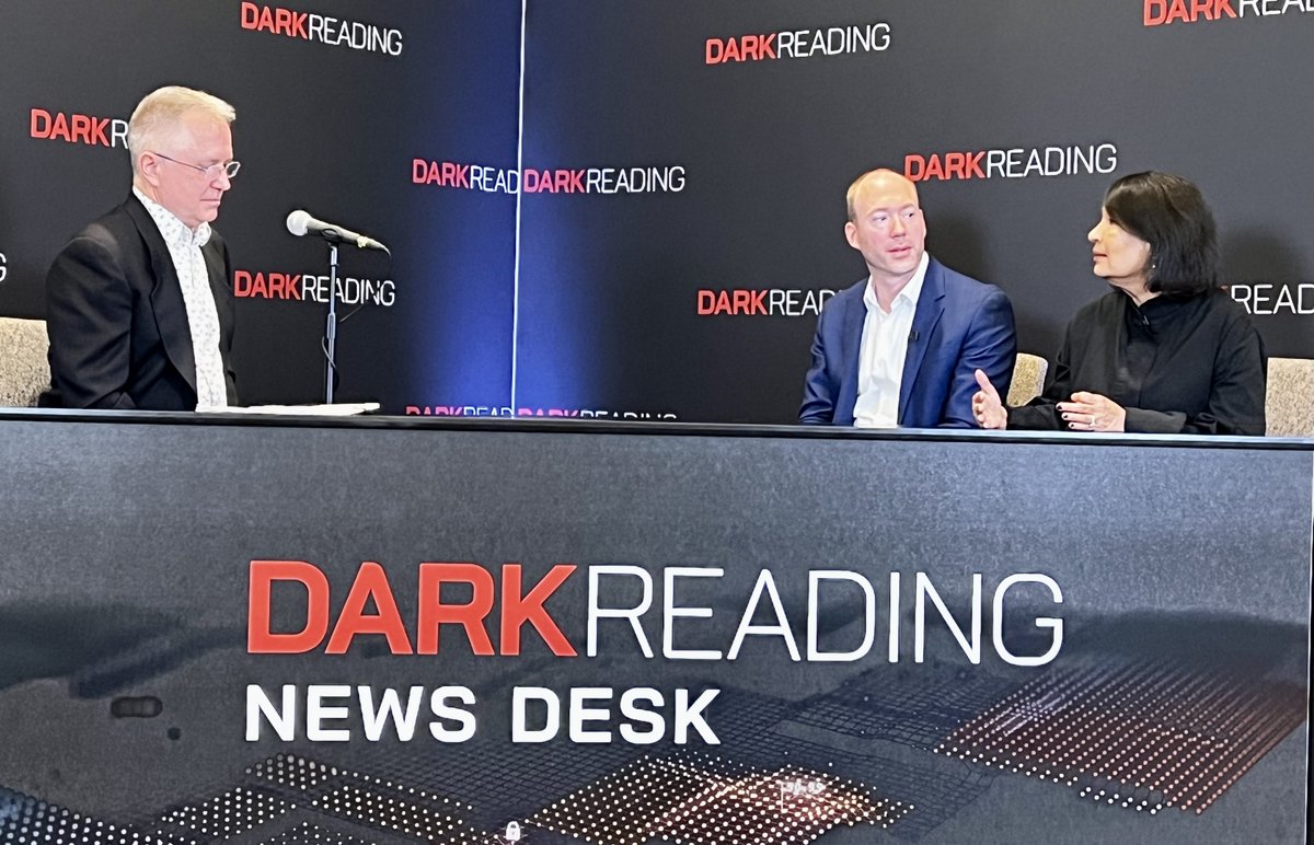 acurrydish's tweet photo. Our final block of guests for today! @DarkReading  #blackhatusa2023
•Theresa Lanowitz, @ATTBusiness 
•Jim Ivers, @SynopsysAppsec 
•Natasha Gupta, @SynopsysAppsec
•Adam Meyers, @CrowdStrike 
•Fredrik Heiding, @Harvard Research Fellow
#drnewsdesk
https://t.co/jNGktdzHw0 https://t.co/o538sOy7s2