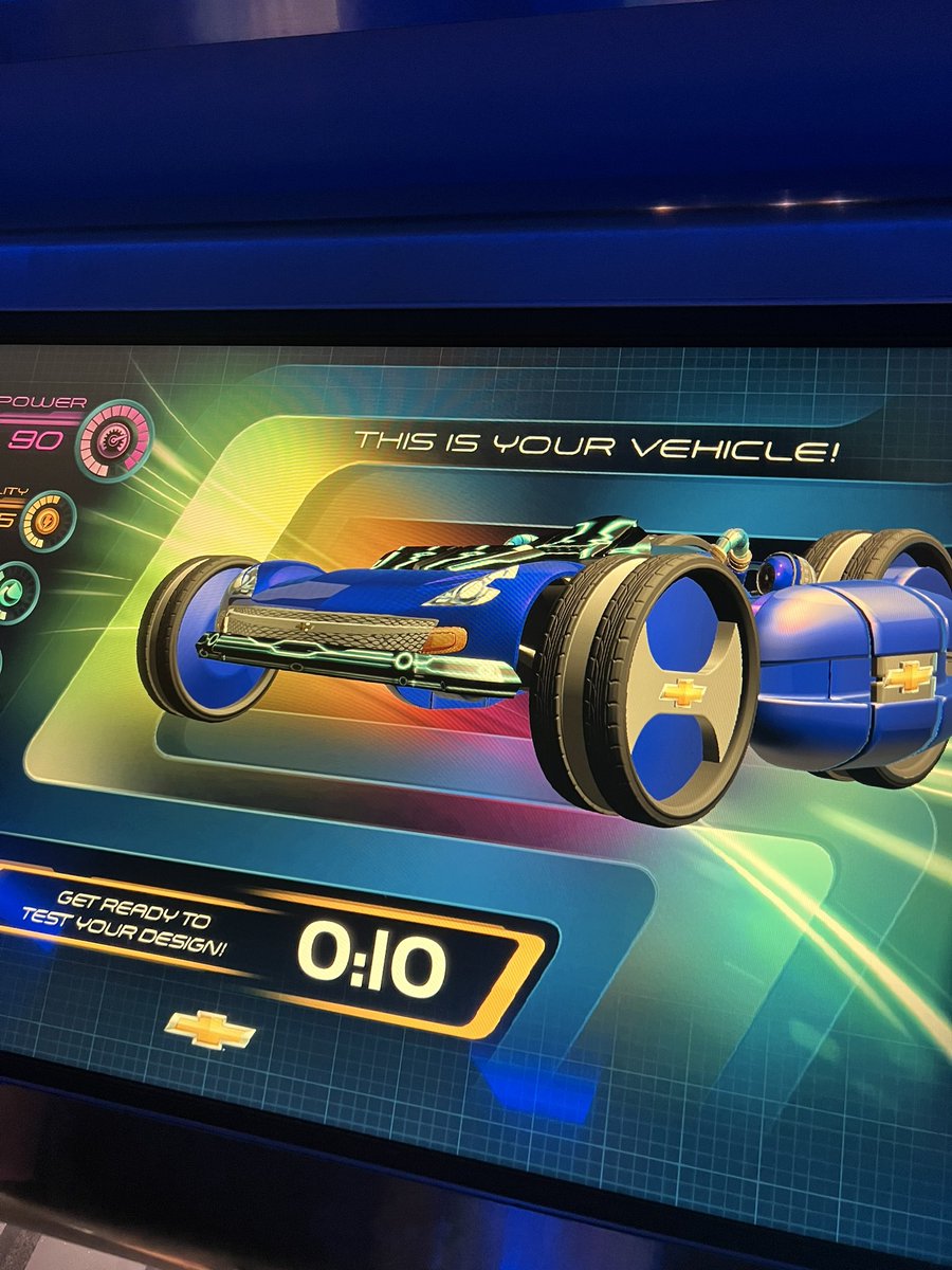 Carnibour's tweet photo. Had to pull up the new whip at Test Track https://t.co/JDEEgphdVt