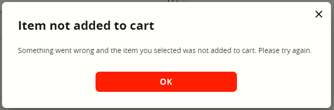 jaesunS's tweet photo. @pizzahut Every time I think "lets get Pizza Hut" your website does something that stops me from ordering and I end up going to Papa Johns. Looks like Papa Johns again. I can't add any items to my cart. https://t.co/BF4ccEkCyn