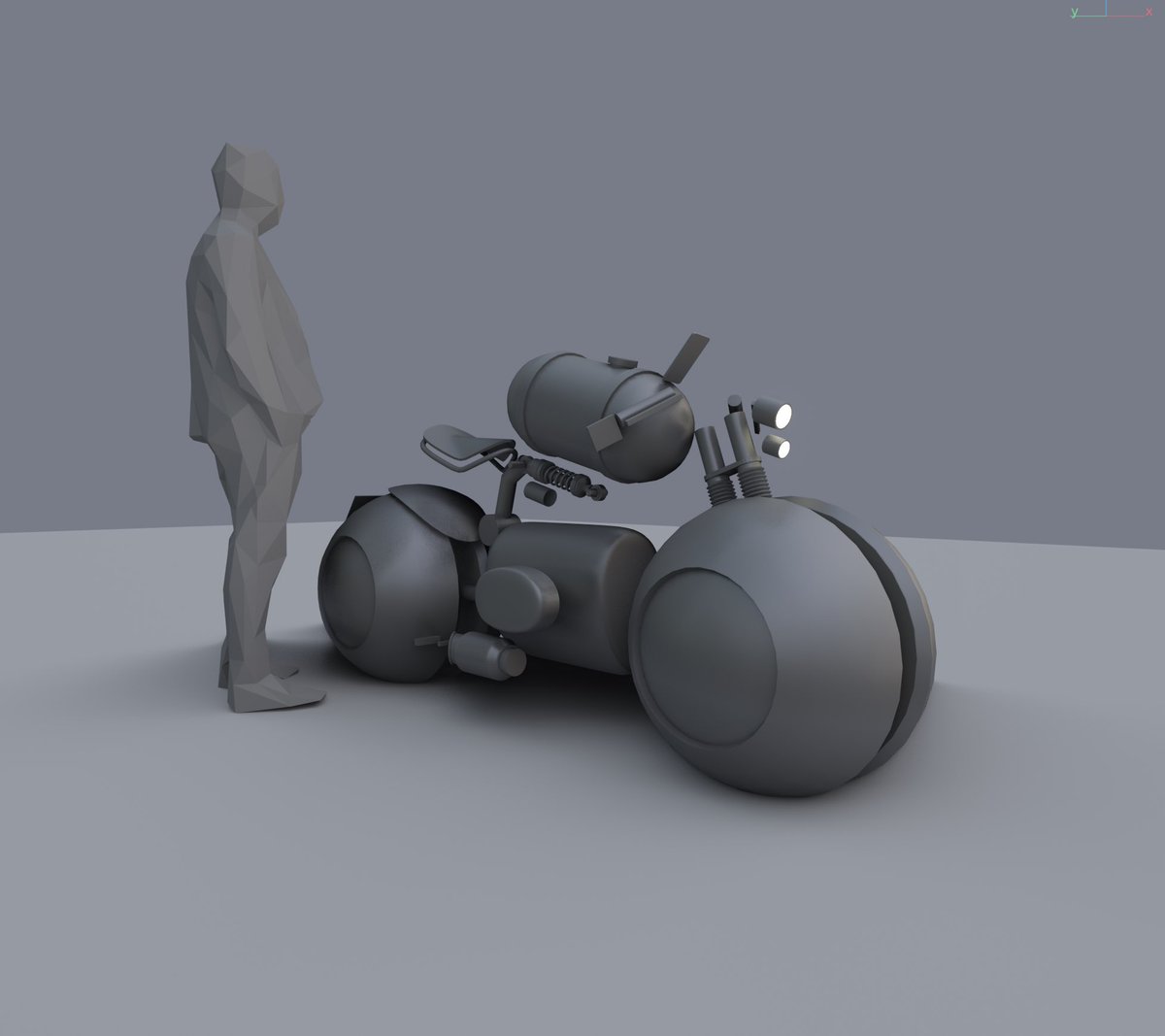 MattTkocz's tweet photo. How it started ===> How it turned out

Throwback to my little looped #vigilante #animation from a while ago. Made in #Blender, rendered in #Eevee 🫶 https://t.co/y8rHGPp4PP
