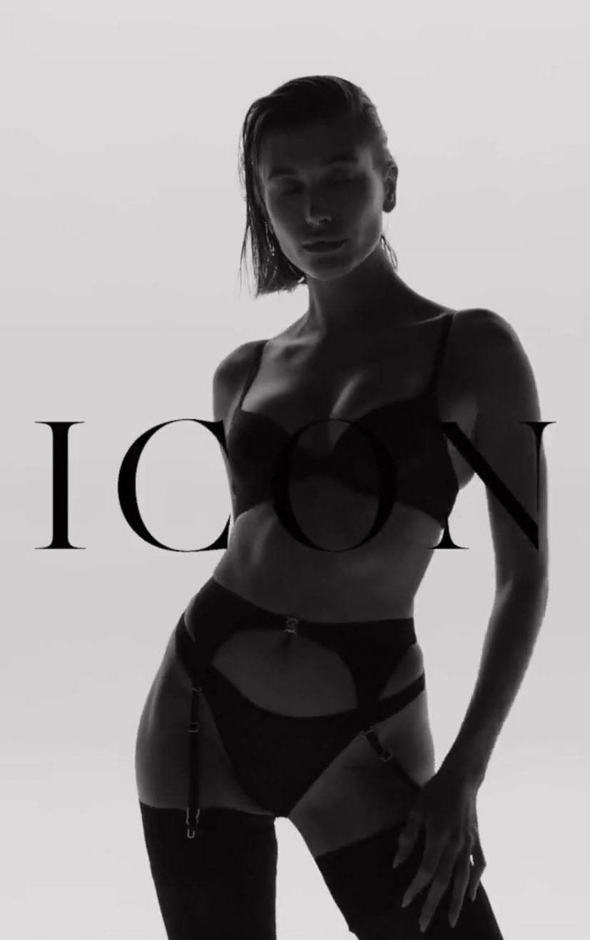 𝓟. on X: Hailey Bieber for Victoria's Secret The Icon Collection!   / X
