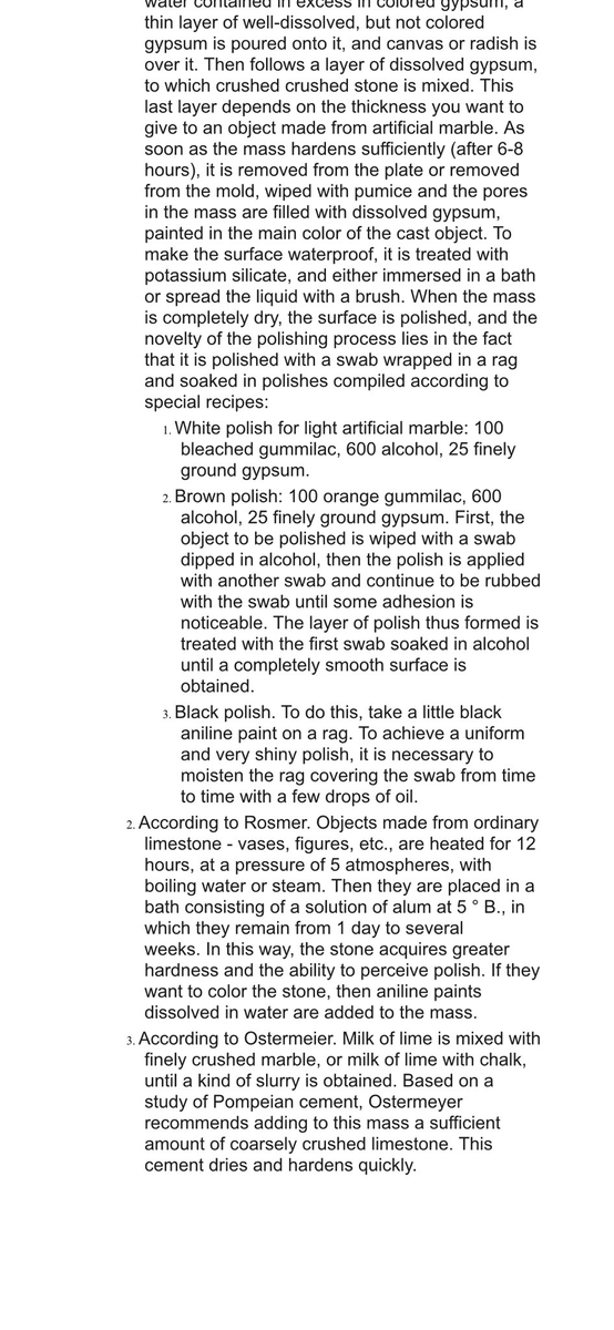 TartariaLives's tweet photo. @Striker_UnLtd Simple ingredients (processed perfectly) will get you the desired effect.

Here is the 'Secret' recipe for making the moldable marble ect.
[bonus: #FakeGems!]

👇 https://t.co/zEGCgDh9rY