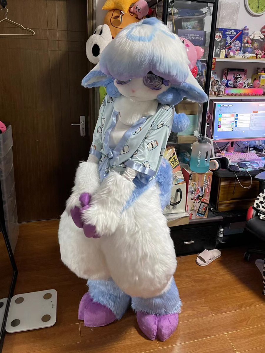 #furry #fursuit 新皮肤 水母羊羊～