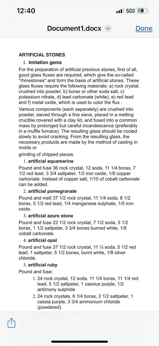 TartariaLives's tweet photo. @Striker_UnLtd Simple ingredients (processed perfectly) will get you the desired effect.

Here is the 'Secret' recipe for making the moldable marble ect.
[bonus: #FakeGems!]

👇 https://t.co/zEGCgDh9rY