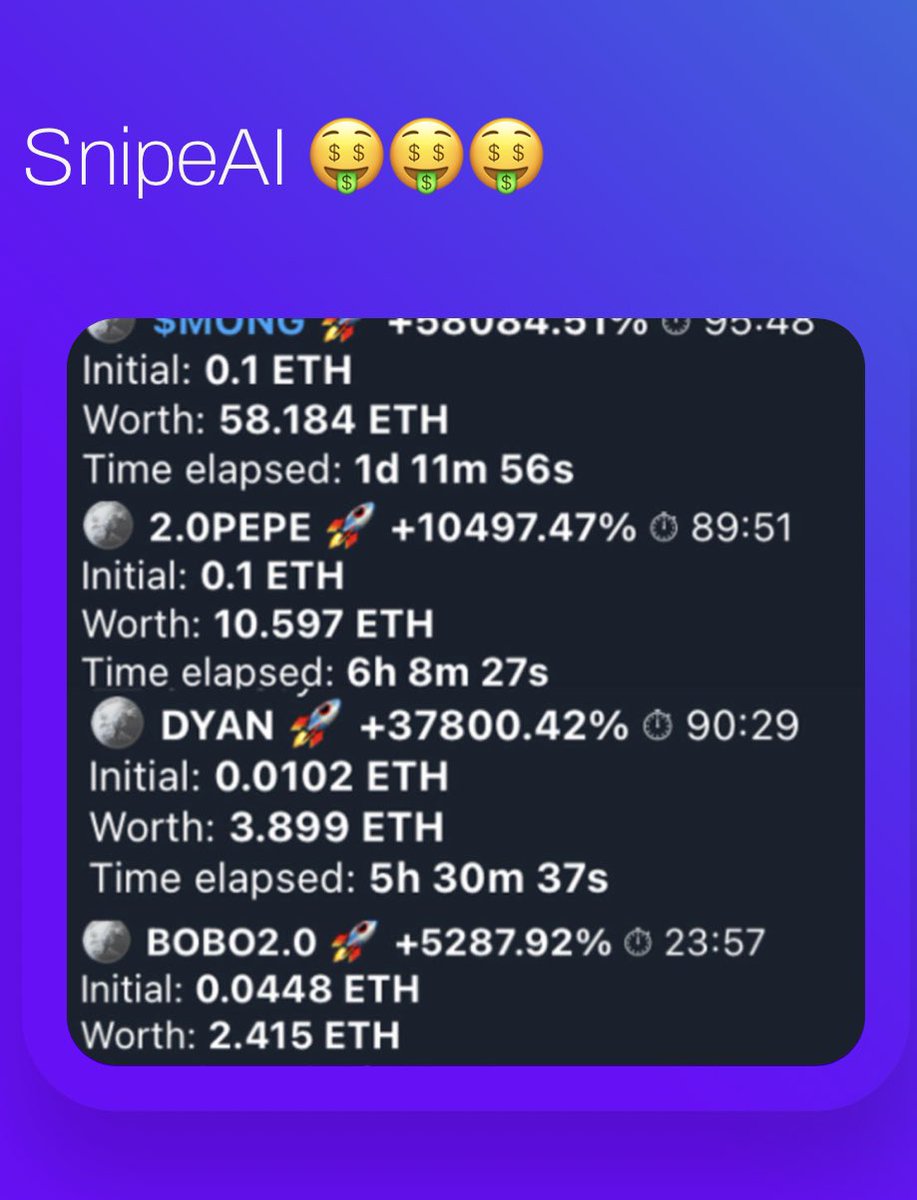 SnipeAI || Dalai on Arb tweet media