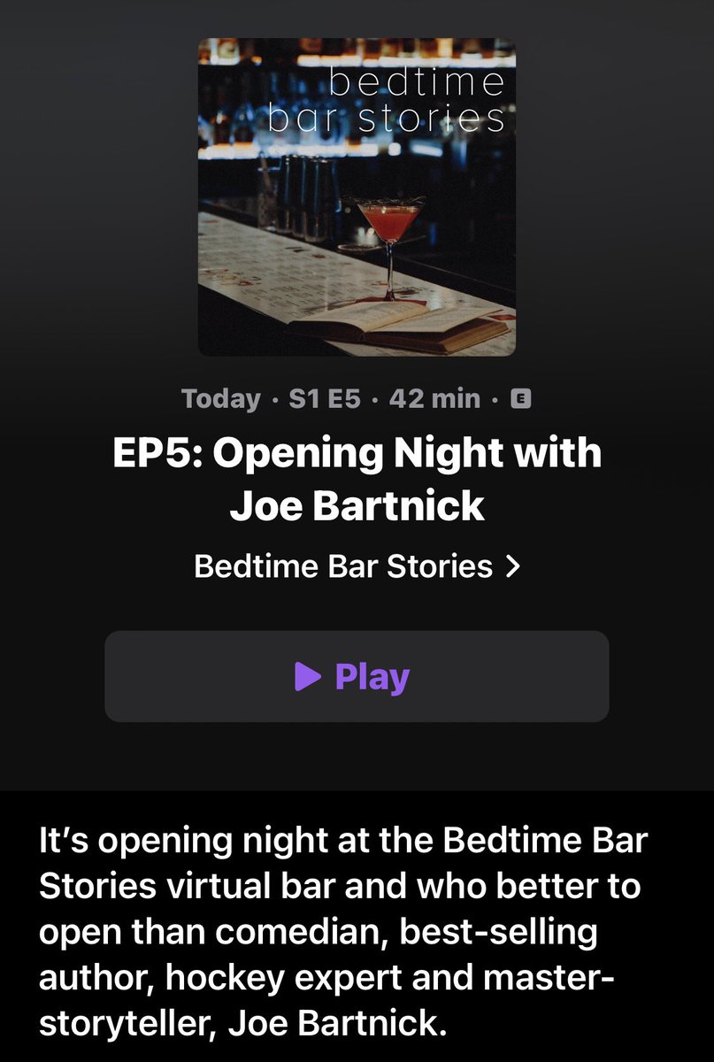Super fun podcast with my old drinking gal pal Gina Noble <a href="/bedtimebarstory/">BedtimeBarStories</a>  podcasts.apple.com/us/podcast/bed…